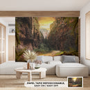 Cuadro Decorativo Paisaje rocoso atardecer