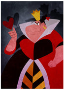 Cuadro Decorativo Infantil Reina Corazones