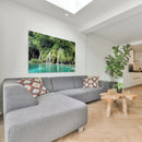 Cuadro Decorativo Bosques y Selvas, pequeñas cascadas