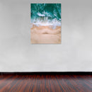 Cuadro Decorativo Mar y arena, vista aérea