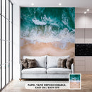 Cuadro Decorativo Mar y arena, vista aérea