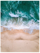 Cuadro Decorativo Mar y arena, vista aérea