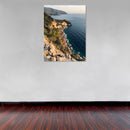 Cuadro Decorativo, mar desde la montaña