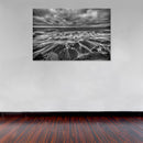 Cuadro Decorativo mar blanco y negro