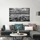 Cuadro Decorativo mar blanco y negro