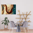 Cuadro Decorativo de Arte, mar y arena abstracto