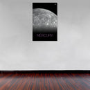 Cuadro Decorativo Espacial, planeta Mercurio