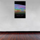 Cuadro Decorativo Espacial, superficie Mercurio