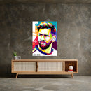 Cuadro Decorativo Deportes, Messi abstracto