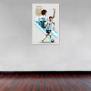 Cuadro Decorativo Deportes, Lionel Messi Argentina