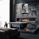 Cuadro Decorativo Música, Michael Jackson blanco y negro