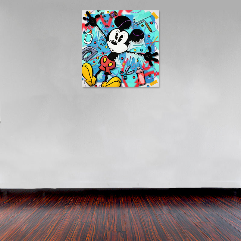 Cuadro Decorativo Infantil, Micky Mouse Color