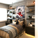 Cuadro Decorativo Infantil, Micky Mouse Surf