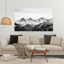 Cuadro Decorativo montañas blanco y negro