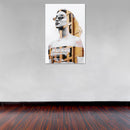 Cuadro Decorativo de Arte, mujer y edificio