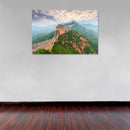 Cuadro Decorativo Monumento, La Muralla China sobre montaña