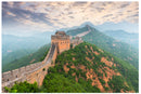 Cuadro Decorativo Monumento, La Muralla China sobre montaña