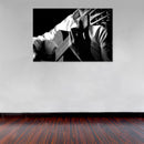 Cuadro Decorativo Blanco y negro, trovador