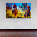 Cuadro Decorativo, Arte abstracto, jinetes