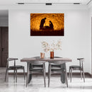 Cuadro Decorativo Religión, Nacimiento de Jesús, siluetas