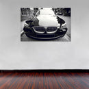 Cuadro Decorativo Carro negro frontal