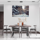 Cuadro Decorativo Invierno, un gran nevado