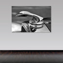 Cuadro Decorativo Ornamento Águila perfilada carro clásico