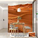 Decorativo, paisaje dunas