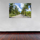 Cuadro Decorativo México Paisaje palmas