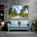 Cuadro Decorativo México Paisaje palmas