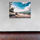 Cuadro Decorativo, paisaje amanecer en la playa