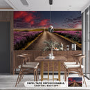 Cuadro Decorativo Paisaje Morado