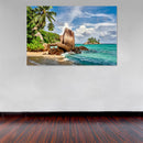 Cuadro Decorativo Playa, paraíso tropical
