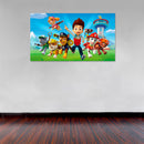Cuadro Decorativo Infantil Paw Patrol personajes