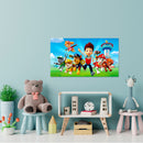 Cuadro Decorativo Infantil Paw Patrol personajes