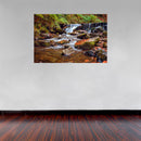 Cuadro Decorativo Otoño, pequeña cascada