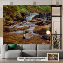 Cuadro Decorativo Otoño, pequeña cascada