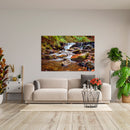 Cuadro Decorativo Otoño, pequeña cascada