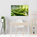 Cuadro Decorativo, Bosque de piedras verdes