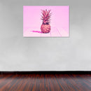 Cuadro Decorativo Pop Art, Piña rosa pop
