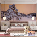 Cuadro Decorativo Invierno, pino congelado