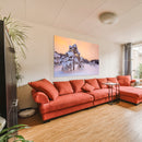 Cuadro Decorativo Invierno, pino congelado