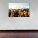 Cuadro Decorativo Otoño, pinos