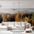 Cuadro Decorativo Otoño, pinos