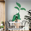 Decorativo de arte, planta en pintura