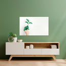 Cuadro Decorativo de Arte, planta en pintura