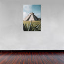 Cuadro Decorativo México Pirámide y agaves
