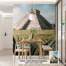 Cuadro Decorativo México Pirámide y agaves