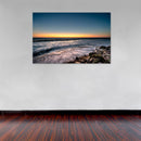 Cuadro Decorativo México playa en el atardecer
