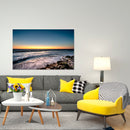 Cuadro Decorativo México playa en el atardecer